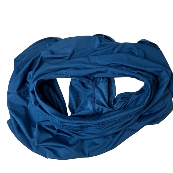 Blue Skater Flowy Skirt with Mesh Under Shorts Size Small - Picture 5 of 6